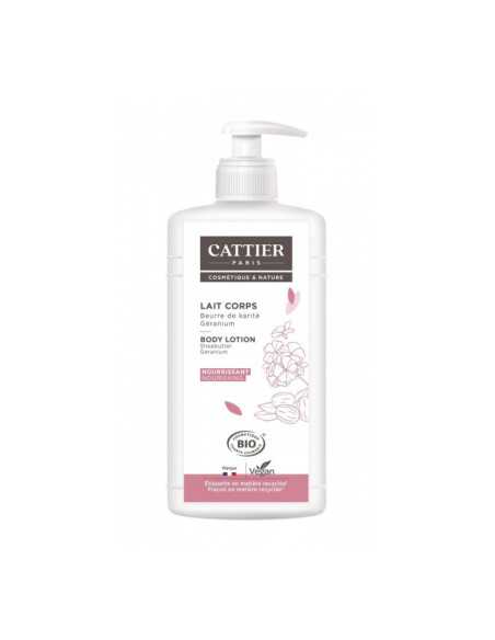 Leche Corporal Nutritiva con Manteca de Karite Bio 500ml Cattier Leche Corporal Nutritiva con Manteca de Karite Bio 500ml Cattier